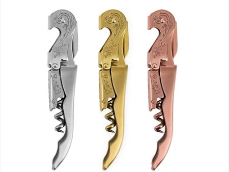 Chateau: Assorted Satin Metals Stamped Corkscrews by Twine Online