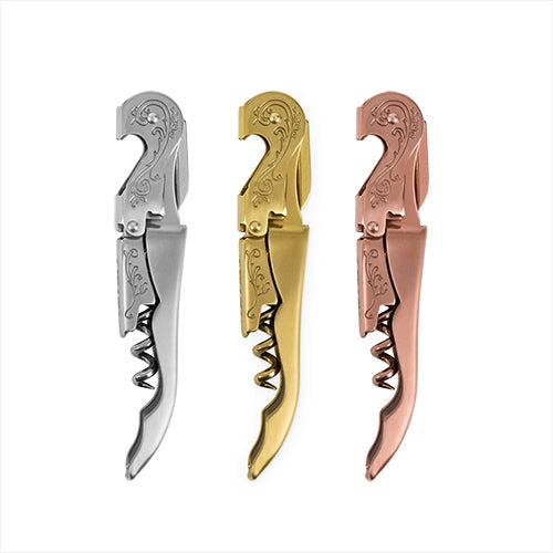 Chateau: Assorted Satin Metals Stamped Corkscrews by Twine Online