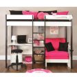 Stompa - Uno 5 High Sleeper With Pullout Chair Bed & Cushion Set - Colour Options Available For Cheap