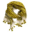 Milana Fringed Cotton Scarf Yellow Online