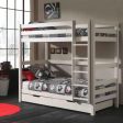 Vipack - Pino Bunk Bed with Storage Drawers Online