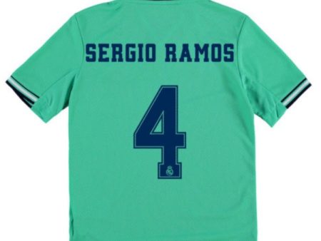 Real Madrid Sergio Ramos Kids 19 20 Third Jersey Hot on Sale