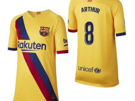 Arthur Barcelona Youth 19 20 Away Jersey For Discount