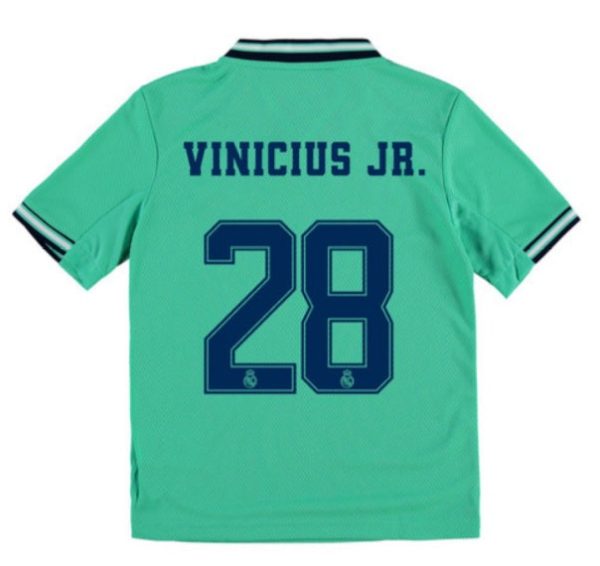 Real Madrid Vinicius JR Youth 19 20 3rd Jersey For Sale