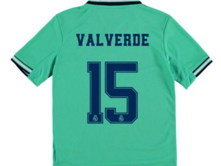 Real Madrid Valverde Kids 19 20 3rd Jersey Online Sale