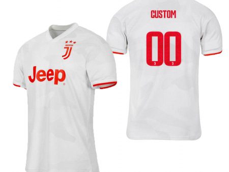 Juventus Custom Kids Away Jersey 19 20 For Cheap