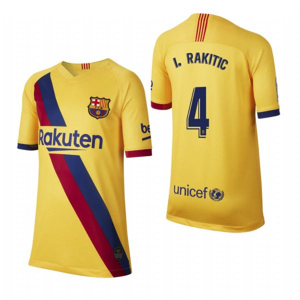 Ivan Rakitic Barcelona Youth 19 20 Away Jersey Discount