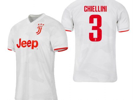 Giorgio Chiellini Juventus Kids 19 20 Away Jersey Supply